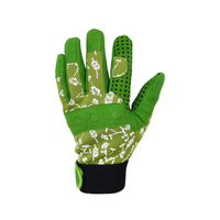 Gants de jardinage unisexes HAIYI en microfibre, antidérapants, résistants à l'usure, à doigts entiers, avec sangle de poignet réglable, protection UV pour l'extérieur