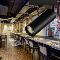 Spot LED sur rail réglable 7W/10W 220V, puce COB, design moderne, construction en aluminium, CRI 97, DALI Dimmable AR111, pour restaurant