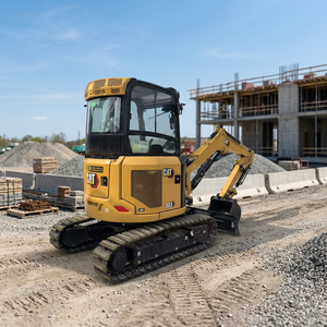 Miniexcavadora Usada CAT 303.5E de 3.5 Toneladas, Hidráulica, con Pocas Horas de Uso, en Buen Estado, Disponible para la Venta - Product Image 1