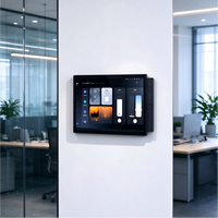 Panel Kontrol Rumah Pintar 10-inci Model Baru Standar EU Dilengkapi Alexa Gateway Multi-Mode Zigbee Sub-Devices App untuk Eropa