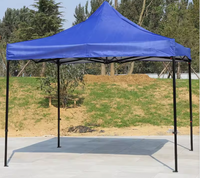 Nouvelle Tente Pliante Pop-up pour Événements 10x10 (10ftx20ft) avec Structure en Acier et Aluminium, Chapiteau Personnalisé Imprimé pour Salons Professionnels