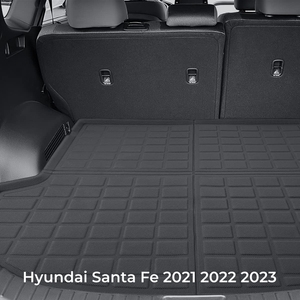 Accesorios interiores de alta calidad, forro impermeable, Protector de almohadilla de pie, 3 capas, alfombrilla de coche XPE para <span class=keywords><strong>Hyundai</strong></span> <span class=keywords><strong>Santa</strong></span> <span class=keywords><strong>Fe</strong></span> - Product Image 3