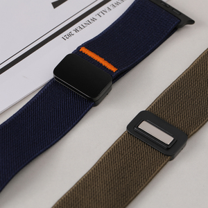 Bracelet en nylon <span class=keywords><strong>Trail</strong></span> Loop pour <span class=keywords><strong>Apple</strong></span> <span class=keywords><strong>Watch</strong></span> <span class=keywords><strong>Ultra</strong></span> 2 49 mm, Series 10 46 mm 45 mm 44 mm, bracelet sport souple pour IWatch SE 3, course à pied pour hommes - Product Image 5