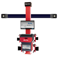 Mesin Pengukuran Kesejajaran Roda 3D AUTEC ATW-A60 Kamera 5MP Pengukuran Dinamis Layar Digital Ganda 220V 250W