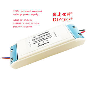 Hot Sale 12V5A Super Thin External LED Driver AC220V-DC12V5A Constant Voltage Power Supply Module Supervisory Control <strong>Industrial</strong> - Product Image 4