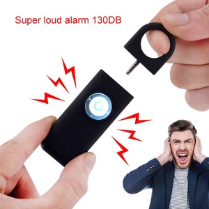 Llavero de autodefensa de emergencia de 130db, llavero de alarma de bolsillo portátil recargable, alarma <span class=keywords><strong>Personal</strong></span> para mujeres, niños y ancianos - Product Image 3
