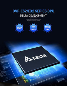 Delta DVP30EX200T แอนะล็อก PLC 16DI/14DO ทรานซิสเตอร์เอาต์พุต NPN ในตัว 4AI/2AO ควบคุมความเร็วสูงสำหรับระบบอัตโนมัติในกระบวนการผลิต - Product Image 3
