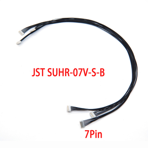 كابل توصيل JST SUHR-07V-S-B بخطوة 0.8 مم، 7 دبابيس، أسود رفيع مزدوج الطرف لشاشات ماكينات الألعاب - Product Image 1