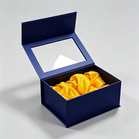 Boîte cadeau magnétique de luxe personnalisée, boîte d'emballage en carton rigide avec insert en mousse
