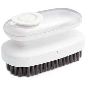 Brosse de nettoyage multifonctionnelle en plastique, design ergonomique, pour le nettoyage domestique dans les salles de bain et les cuisines, outil de nettoyage - Product Image 1