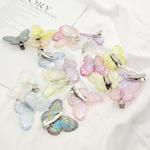 กิ๊บติดผมรูปผีเสื้อใส สีม่วงมาร์เมด บารอกซอน คุณภาพสูง รีไซเคิลได้ ผลิตจากพลาสติก ABS - Product Image 2