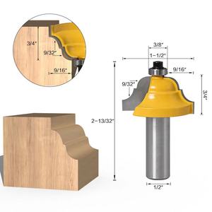 Фреза с хвостовиком 1/2 дюйма, 2 шт. - Product Image 5