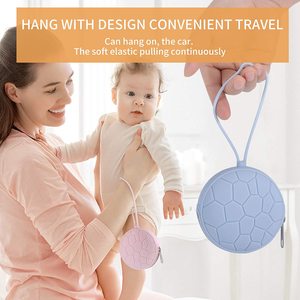 Custodie porta ciuccio fittizio solido senza PVC senza BPA supporto per ciuccio in Silicone per bambini