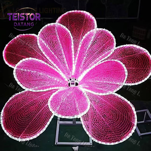 ไฟ LED ลายดอกทานตะวันสำหรับตกแต่งสวนกลางแจ้ง สนามหญ้า และงานเทศกาล - Product Image 3