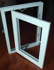 Fenêtres Upvc Fenêtres à battant en <span class=keywords><strong>pvc</strong></span> Profils Upvc Cadre en <span class=keywords><strong>pvc</strong></span> dans la fenêtre avec verre Fenêtres à double battant avec <span class=keywords><strong>moustiquaire</strong></span> - Product Image 4