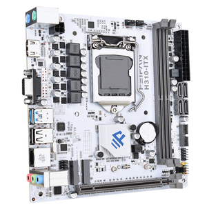 Nouvelle carte mère H310-ITX blanche pour ordinateur de bureau mini, compatible LGA 1151, DDR4, prise en charge des processeurs de 6e/7e/8e/9e génération - Product Image 4