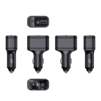 2 en 1 4G TK818 Car GPS Tracker Cargador de coche oculto rastreador de vehículos Seguimiento en tiempo real de vehículos para empresas de logística de taxis