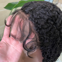 Peluca de pelo rizado birmano peluca Bob virgen vietnamita cruda cabello humano 13x4 200% densidad encaje Frontal Bob pelucas para mujeres negras