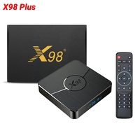 Reproductor Multimedia 2026 X98 Plus con Amlogic S905W2, Android 11.0, Compatible con WiFi 2.4G/5G, LAN 100M, BT5.0, Salida 4K UHD, H.265 HEVC