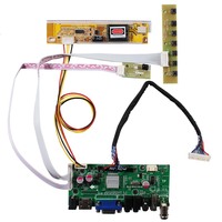 Carte PCB de jeu pour projecteur Vga 2Av Usb 30Pin Lvds Lcd Driver Controller Board Work for 15.4 17Inch Lcd Screen