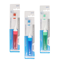 Brosse à dents orthodontique pliable pour adulte, 1 pièce, en forme de V, pour enlever la Plaque des bretelles