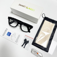 Lunettes Intelligentes d'Extérieur W610 avec Enregistrement Audio, Double Micro Anti-Bruit, Monture TR Mate, Appel Bluetooth et Caméra 8MP