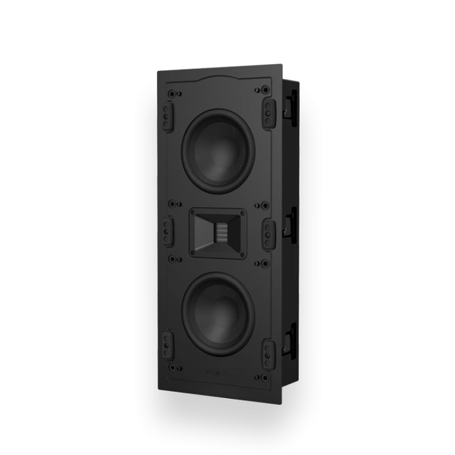 Wholesale Price 150W Wall Mounted Embedded Speaker Dual 6.5-inch 2-way 3-driver Wall Mounted Cinema Speaker
