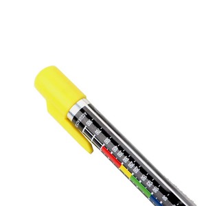 Coating Thickness Gauge Pen Analog Display Automotive Paint Film Tester For Car Repair 0-1200m Yellow Cap - Product Image 1