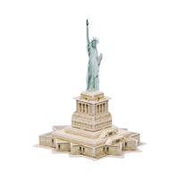 Jouets éducatifs, puzzle 3D, modèle de construction, Statue de la Liberté, puzzles 3D, architecture célèbre, construction, modèle 3D, jouet cadeau