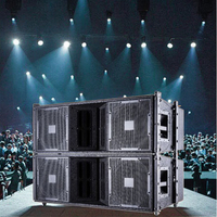 Cabinet de haut-parleur passif professionnel Double 12 pouces 3 voies scène extérieure passive réseau de lignes professionnelles grands concerts