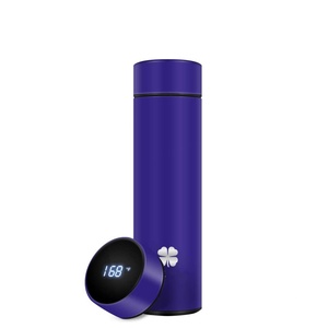 Temperature Led Display Double Wall Intelligent 17oz Touch Screen Smart Vacuum Flask Stainless Steel Tea Infuser <b>Bottle</b> 12-24hr - Product Image 1