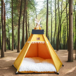 <span class=keywords><strong>Tente</strong></span> <span class=keywords><strong>pour</strong></span> animaux de compagnie en toile de coton portable, vente chaude, pliable, toutes saisons, lavable à la main, style indien, <span class=keywords><strong>tipi</strong></span> <span class=keywords><strong>pour</strong></span> <span class=keywords><strong>chat</strong></span> - Product Image 5