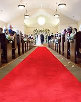 Tapis rouge en tissu de velours de luxe pour mariages, tapis de piste pour fête, tapis de mariée pour cérémonie, décorations pour événements d'anniversaire