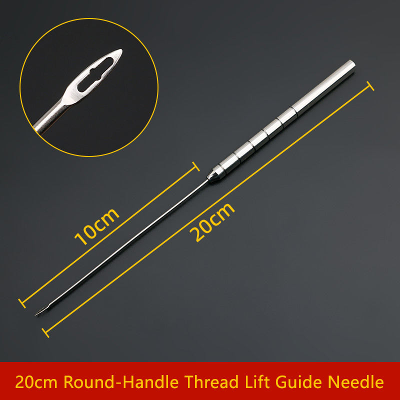 20cm Round-Handle Thread Lift Guide Needle