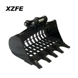 XZFE OEM Cucharón Esquelético <span class=keywords><strong>de</strong></span> Alta Calidad para Miniexcavadora, Cucharón Tamizador para Excavadora - Product Image 1
