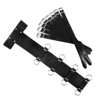 Ceintures de bondage réglables pour jeux de rôle BDSM, instruments sadomasochistes SM, ceintures de bondage corporel en cuir BDSM