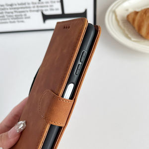 Nueva Funda de Teléfono Magnética de Cuero con Tapa para Moto G14 Stylus <span class=keywords><strong>PLAY</strong></span> 202, con Ranuras para Tarjetas, Tipo Cartera - Product Image 5