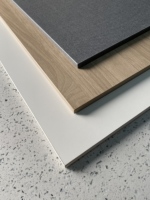 Panneau de porte en OSB stratifié blanc chêne massif, mélaminé E0 E1, 5mm 9mm 12mm 18mm 25mm, anti-déformation 5 ans