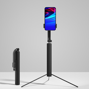 Estabilizador de trípode Bluetooth de aleación de aluminio para teléfono móvil, transmisión en vivo, grabación vertical, disparo estable inteligente de 3 ejes - Product Image 3