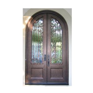 Porte décorative extérieure en fer de haute qualité - Product Image 1