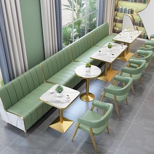 Su misura per la Pizza panificio caffè negozio di tè commerciale di ospitalità Fast Food mobili tavolo e sedia Set stand divano per ristoranti - Product Image 3