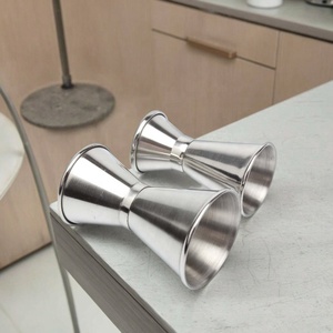Eco-Friendly Double-Sided Stainless Steel Jigger Modern Design <strong>Bar</strong> <strong>Tool</strong> for Cocktail <strong>Bars</strong> Clubs - Product Image 5