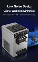 Machine à glace commerciale à trois têtes, forme carrée, système de congélation mécanique multi-prises compatible, garantie 1 an pour les commerces