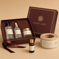 Étiquettes autocollantes holographiques personnalisées pour flacons de parfum, imprimées sur rouleau, finition mate, fabricant d'étiquettes cosmétiques