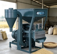 Machine à décortiquer le riz 6N2000, 500-1000 kg/h, moteur électrique 220V/380V, usage domestique, petite entreprise, moulin à riz