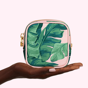 Petite <span class=keywords><strong>trousse</strong></span> de <span class=keywords><strong>maquillage</strong></span> en métal avec fermeture éclair personnalisée, pour femmes, serviette hygiénique, nylon durable, mini pochette cosmétique - Product Image 1