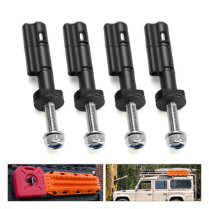 Cnspeed Lockable Security Mounting <b>Pin</b> Kit YC102568-BK For MaxTrax MKII Tow Board Recovery - Product Image 3