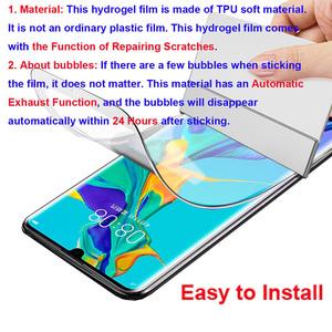 Película de hidrogel de TPU suave, Protector de pantalla de teléfono móvil de alta calidad para <span class=keywords><strong>Huawei</strong></span> P40 <span class=keywords><strong>Pro</strong></span>, <span class=keywords><strong>Mate</strong></span> <span class=keywords><strong>50</strong></span> <span class=keywords><strong>Pro</strong></span> - Product Image 5