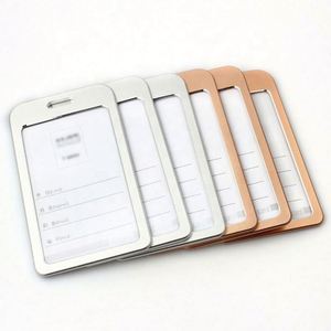 Porta Tarjetas de Visita y de Identificación de Aleación de Aluminio, Duradero y Elegante, con Logotipo Personalizado, Venta al Por Mayor - Product Image 2