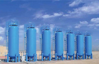 Réservoir de surtension de type vessie de la marque CWT, éliminateur de choc d'eau, système d'alimentation en eau, réservoir de surtension avec un volume de 10 000 L, garantie de 5 ans